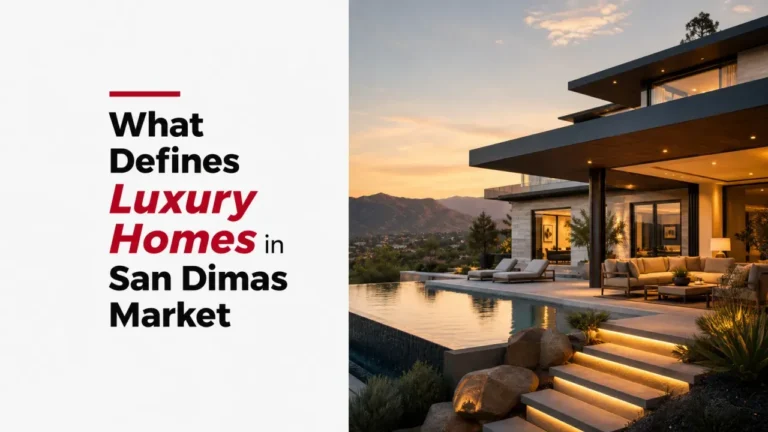 What Defines Luxury Homes in San Dimas Market